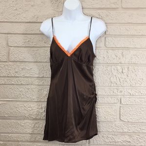 Sweetees Stretch Silk Ruched Side Camisole Top